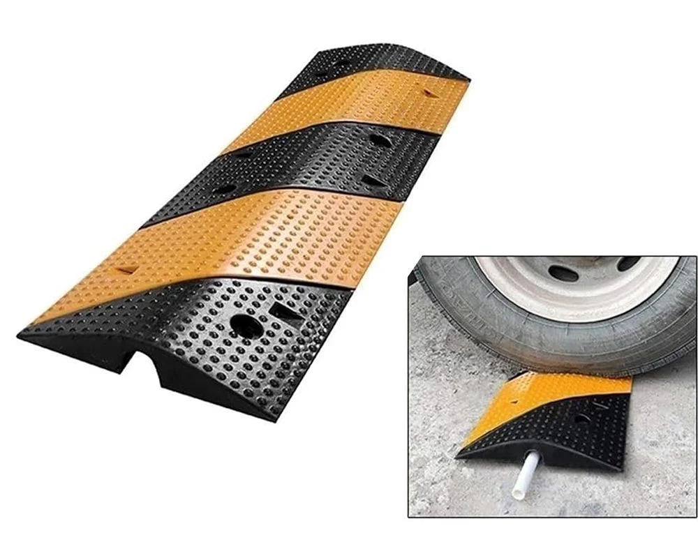 1 Channel Floor Cable Protector Solid Ramp 4Pack - Image 7