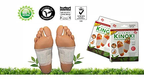 100 Kinoki Detox Foot Pads Patches With Adhesive - Image 7
