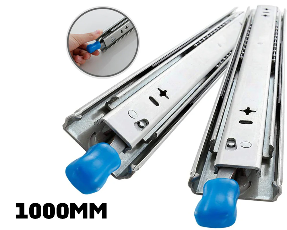 1000mm Drawer Slides Runner - Image 8