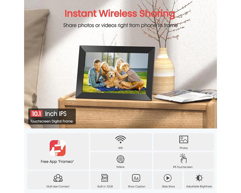 WiFi Digital Photo Frame 10 Inch - Image 12