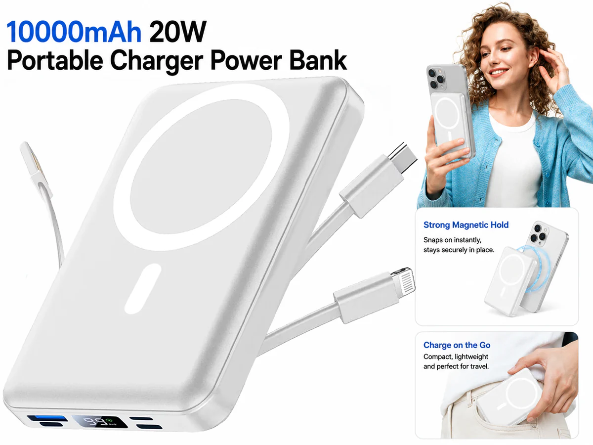 10000mah Wireless Power Bank - Image 9