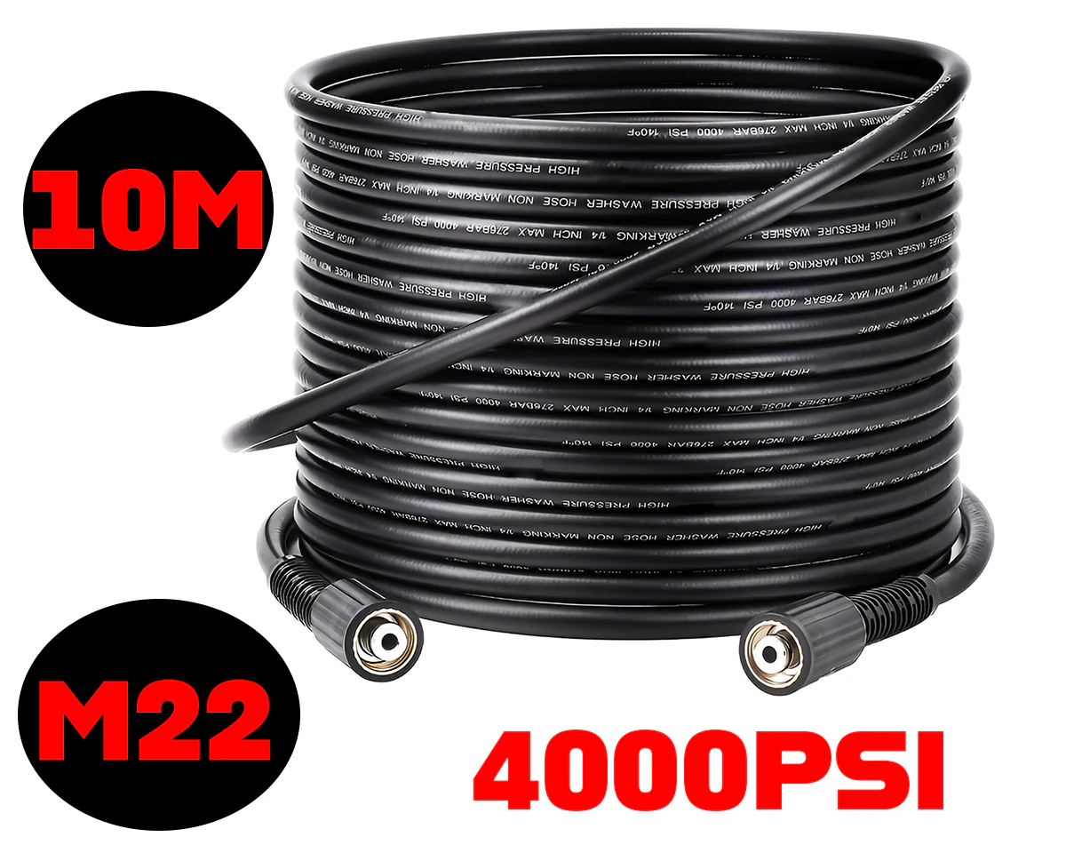 High Pressure Water Blaster Hose 4000PSI M22 - Image 3