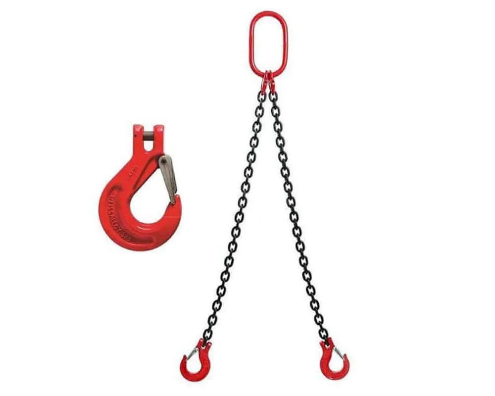 2 Leg Lifting Chain 1 Meter 1000Kg Capacity - Image 2