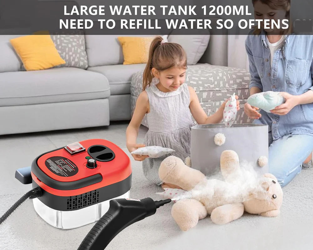 Handheld 2500W Steam Cleaner High Temperature Pressurized - Image 3