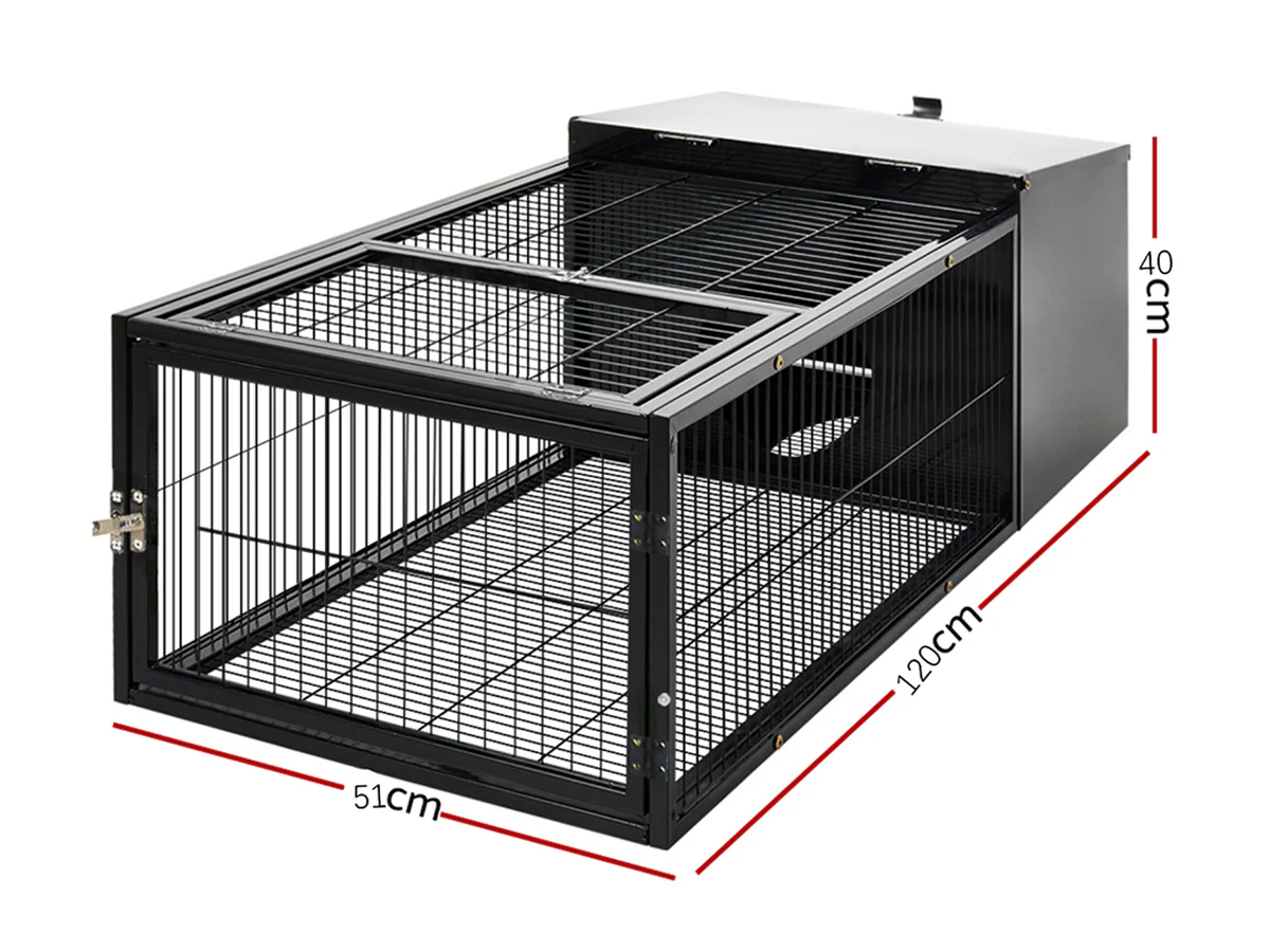 Rabbit Cage Rabbit Hutch Metal Pet Playpen - Image 3