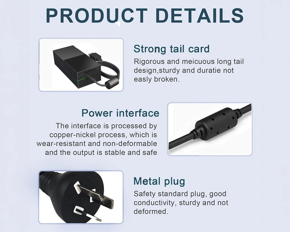 Charger for Xbox 12V 17.9A - Image 5