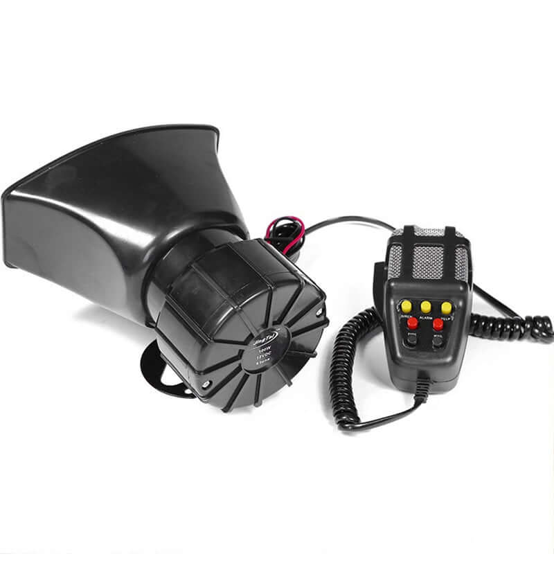 12V 60W Car Siren Ambulance Warning Alarm Loudspeaker W/Mic Sound - Image 4