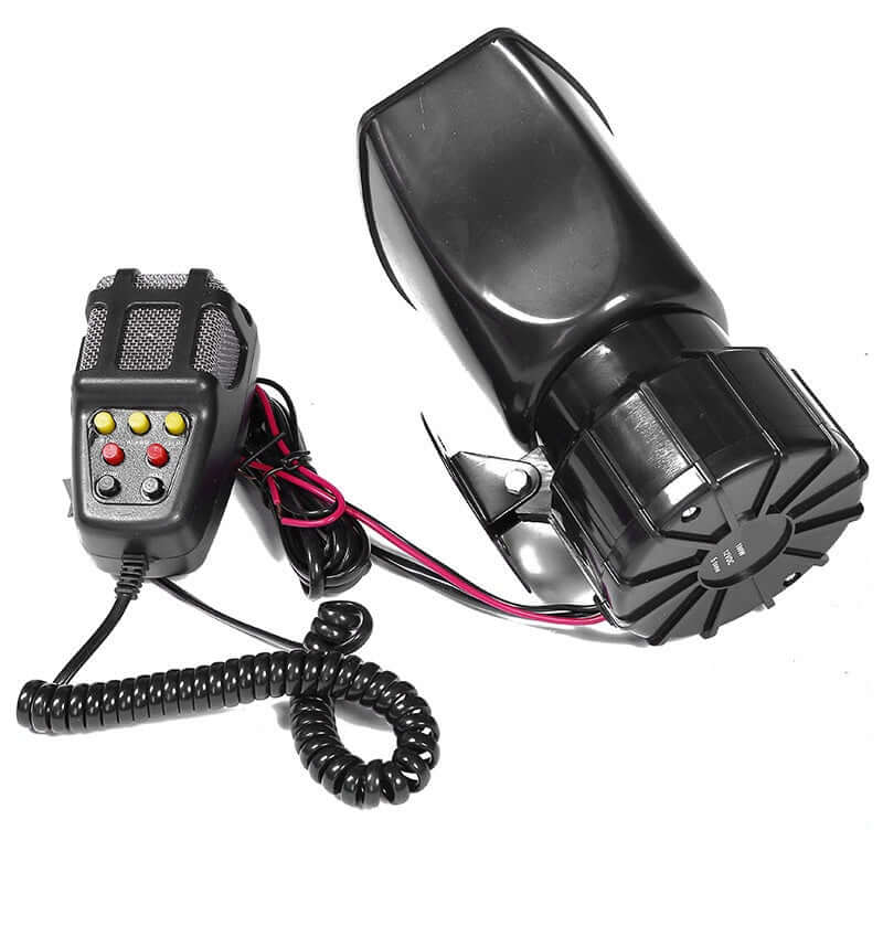12V 60W Car Siren Ambulance Warning Alarm Loudspeaker W/Mic Sound - Image 5