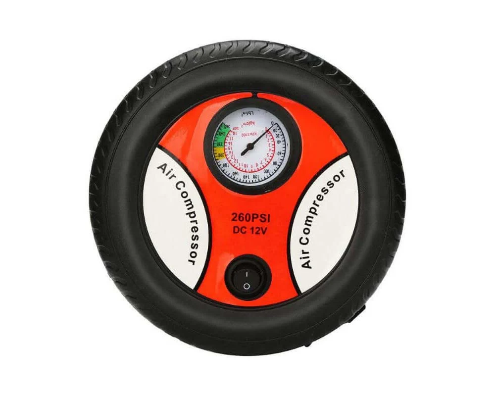 12V Car Air Compressor Compressor Tire Inflator, 260 Psi Dc 12V Portable Electric Mini Tire - Image 9
