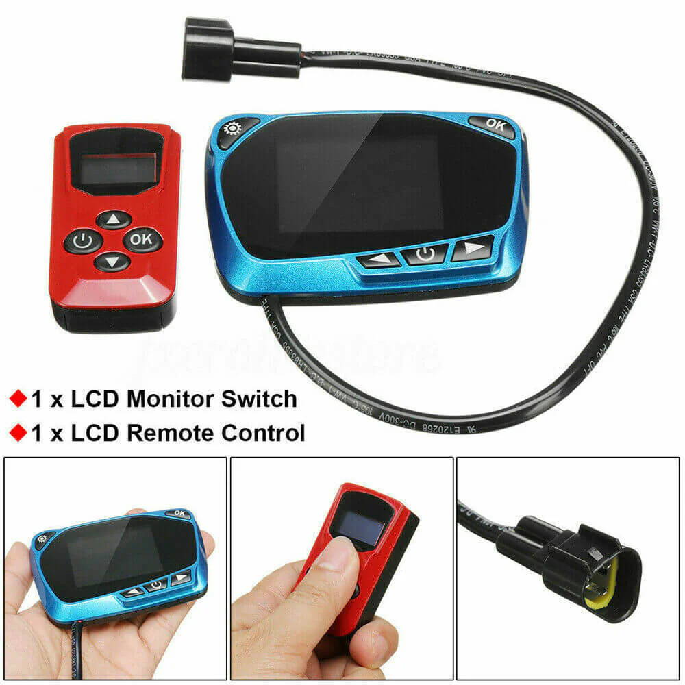 Diesel Air Heater Remote Control and LCD Display 12V/24V - Image 7
