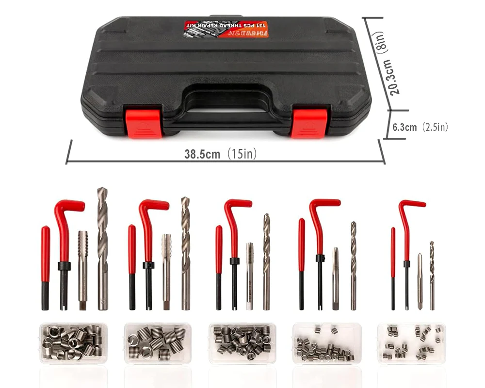 131PCS Thread Repair Kit - Image 2