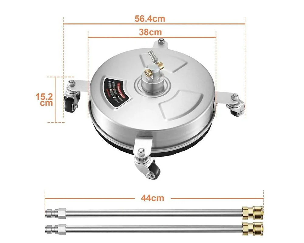 15" Pressure Washer Surface Cleaner - Image 10