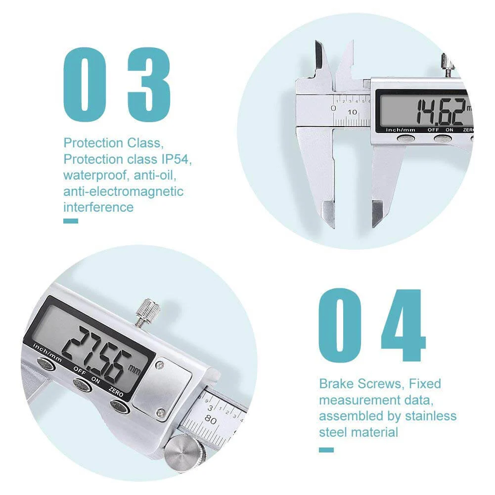 Electronic LCD Digital Vernier Caliper - Image 4