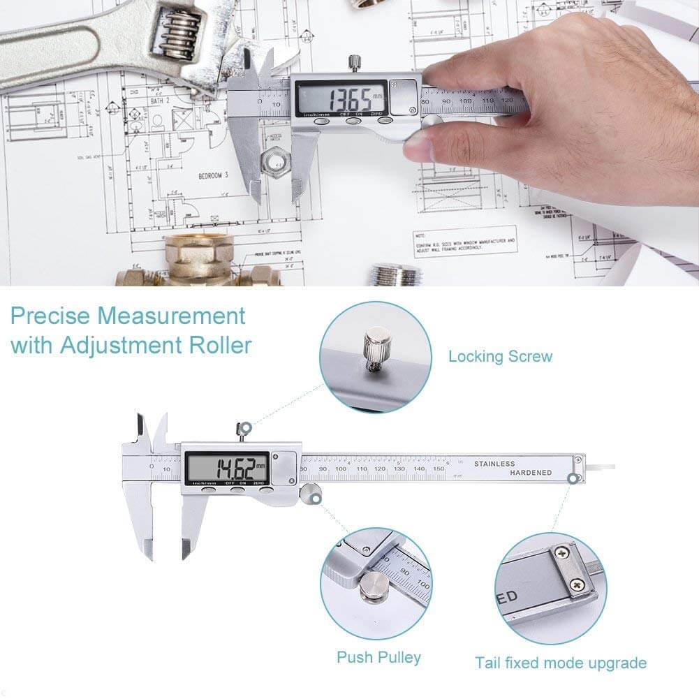 Electronic LCD Digital Vernier Caliper - Image 5