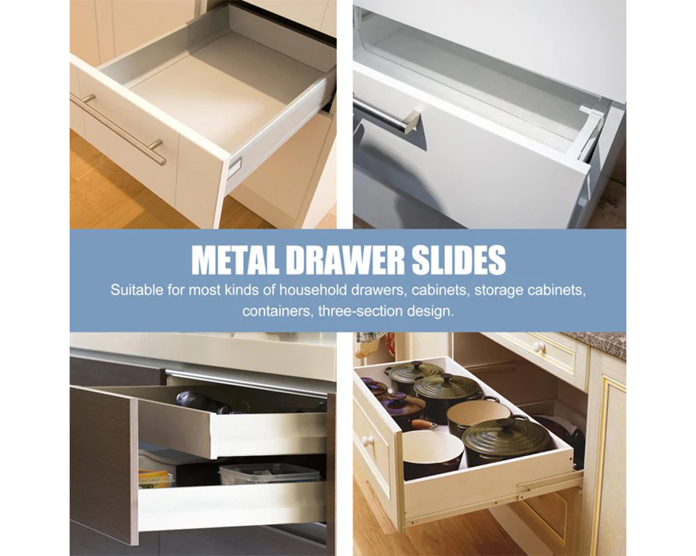 400mm Drawer Slides Runner 16" Drawer Slides Runners - Image 12