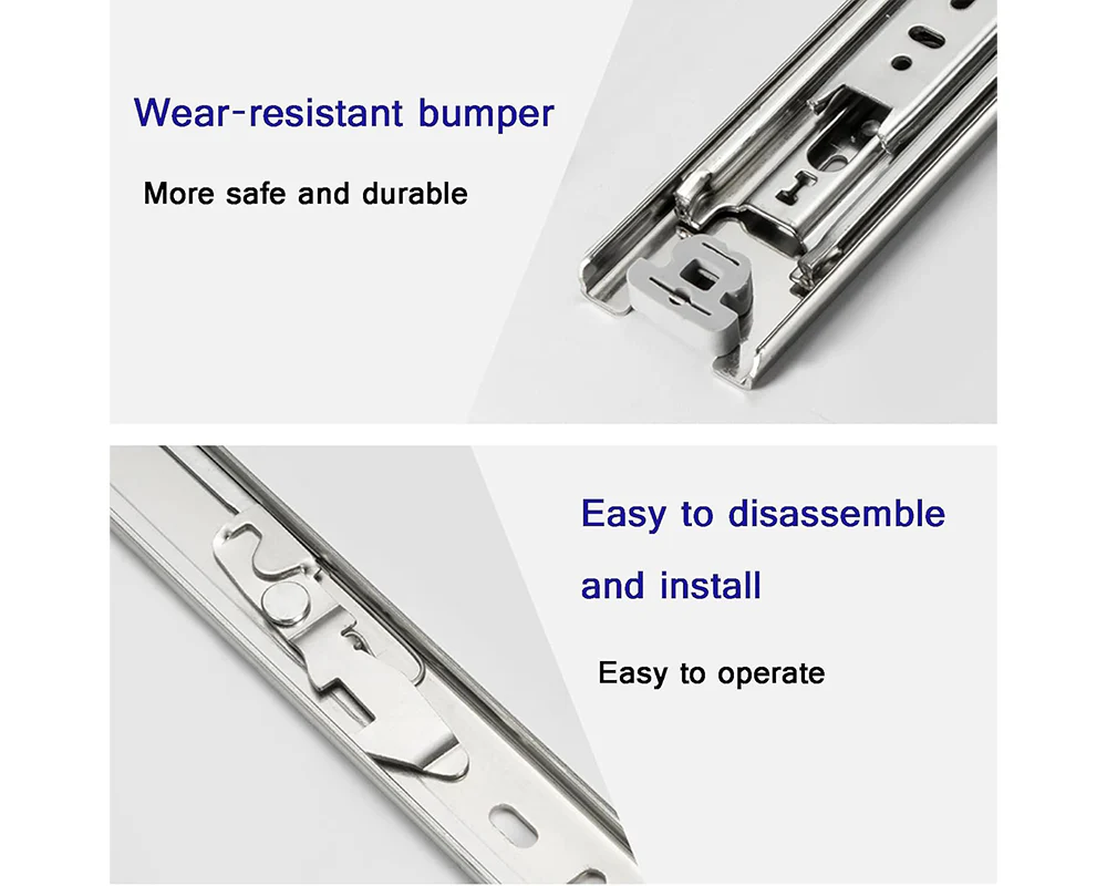 400mm Drawer Slides Runner 16" Drawer Slides Runners - Image 8