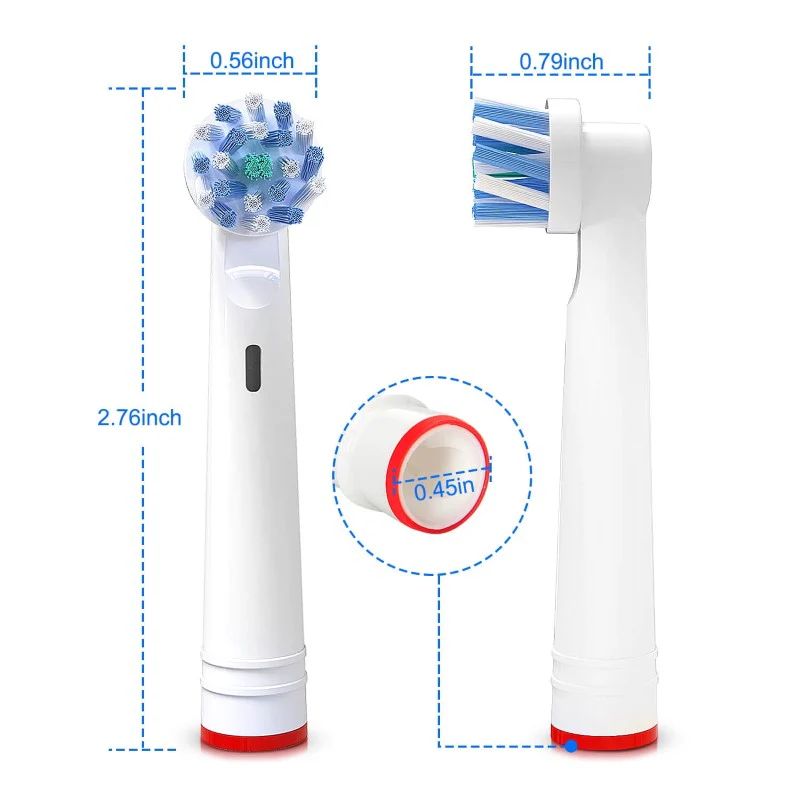 16 Pack Replacement Toothbrush Heads (Soft Bristles) - Oral-B Compatible - Image 5