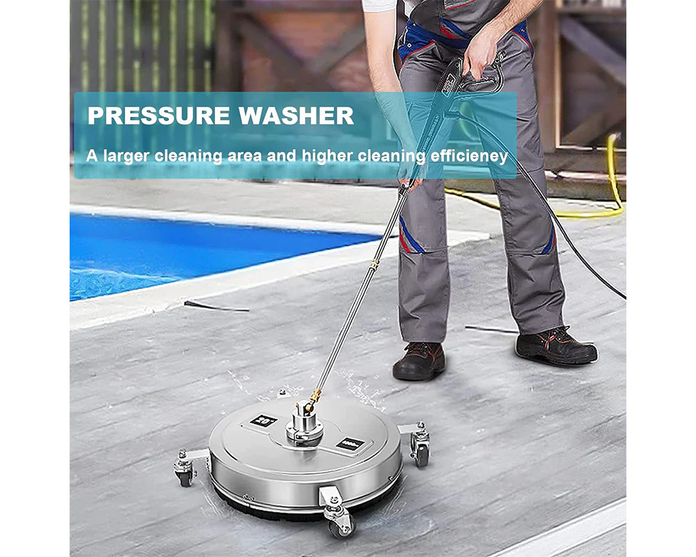 18" Pressure Washer Surface Cleaner with accessories - Image 6
