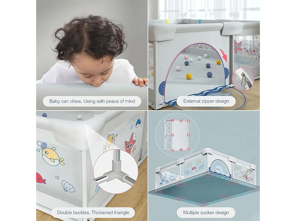 Baby Kids Playpen Play Fence for Kids - Image 5