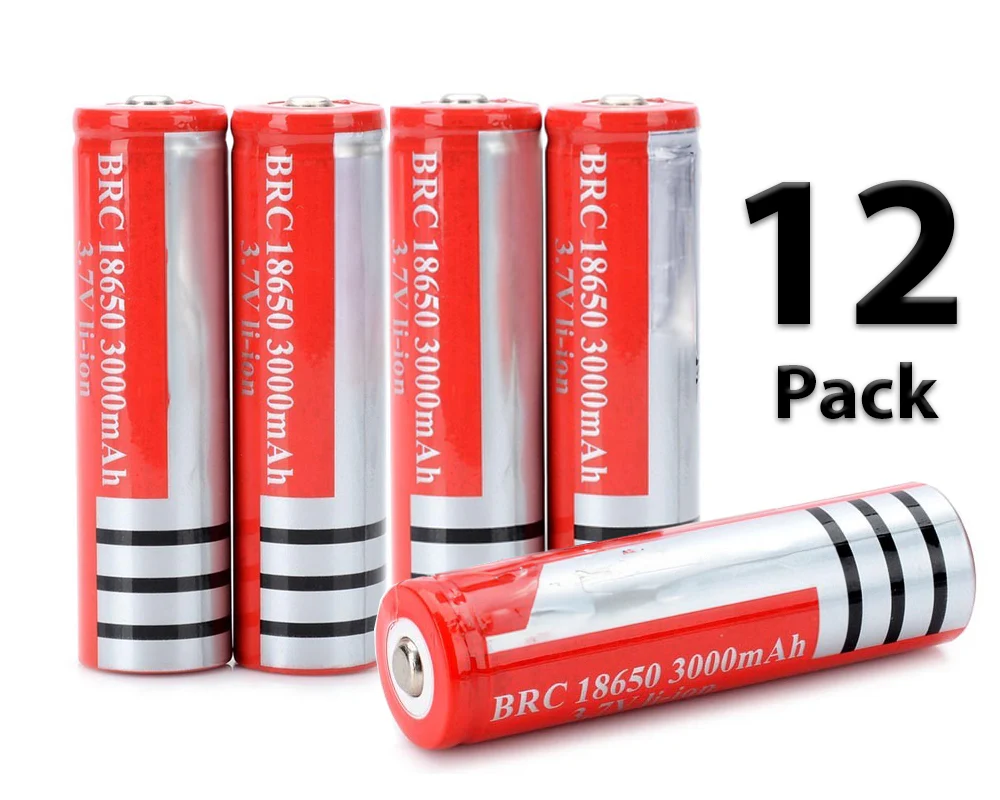18650 Rechargeable Battery 12Pcs - Image 3
