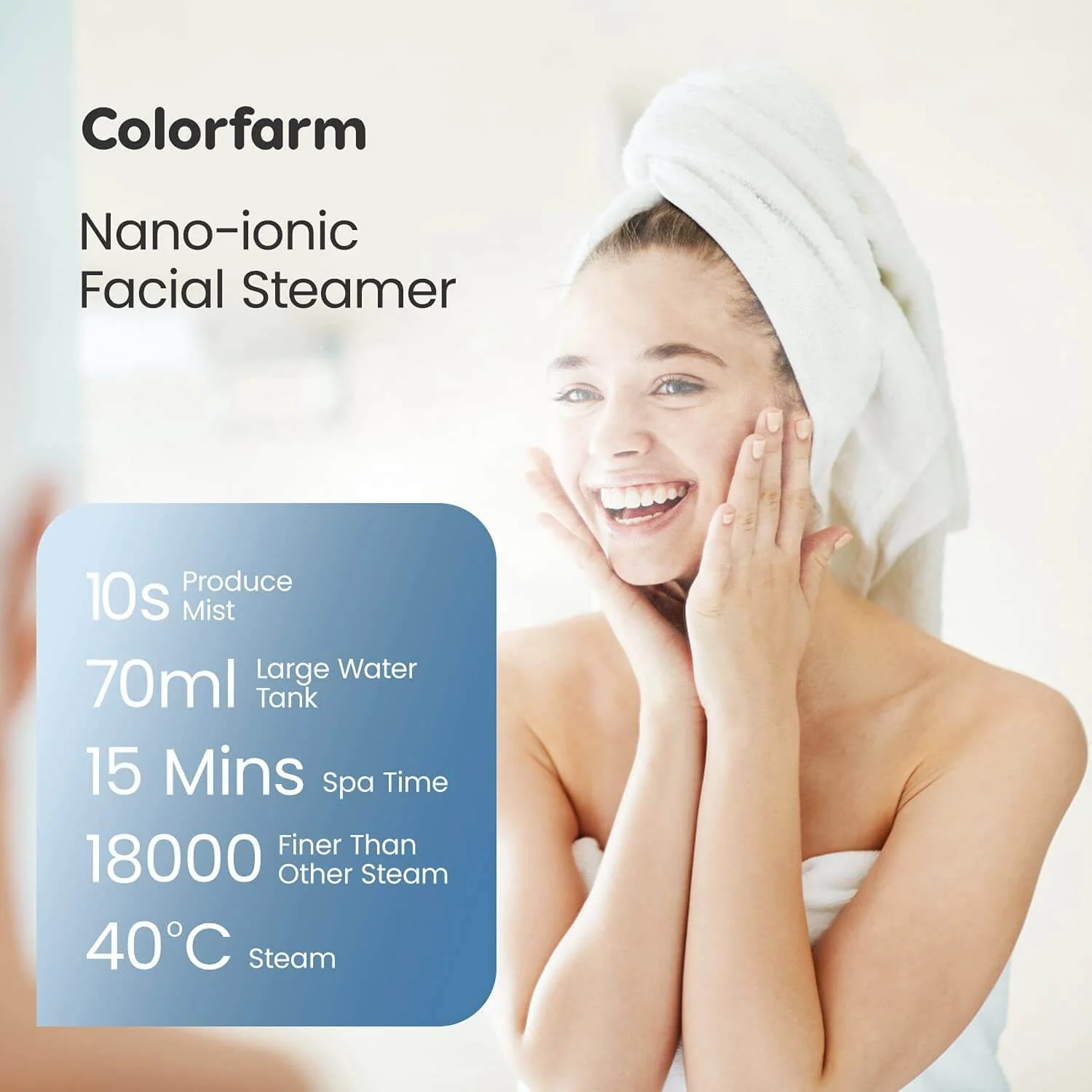 Facial Face Thermal Spa Steamer Pores Steam Sparyer Skin Sauna Machine - Image 7