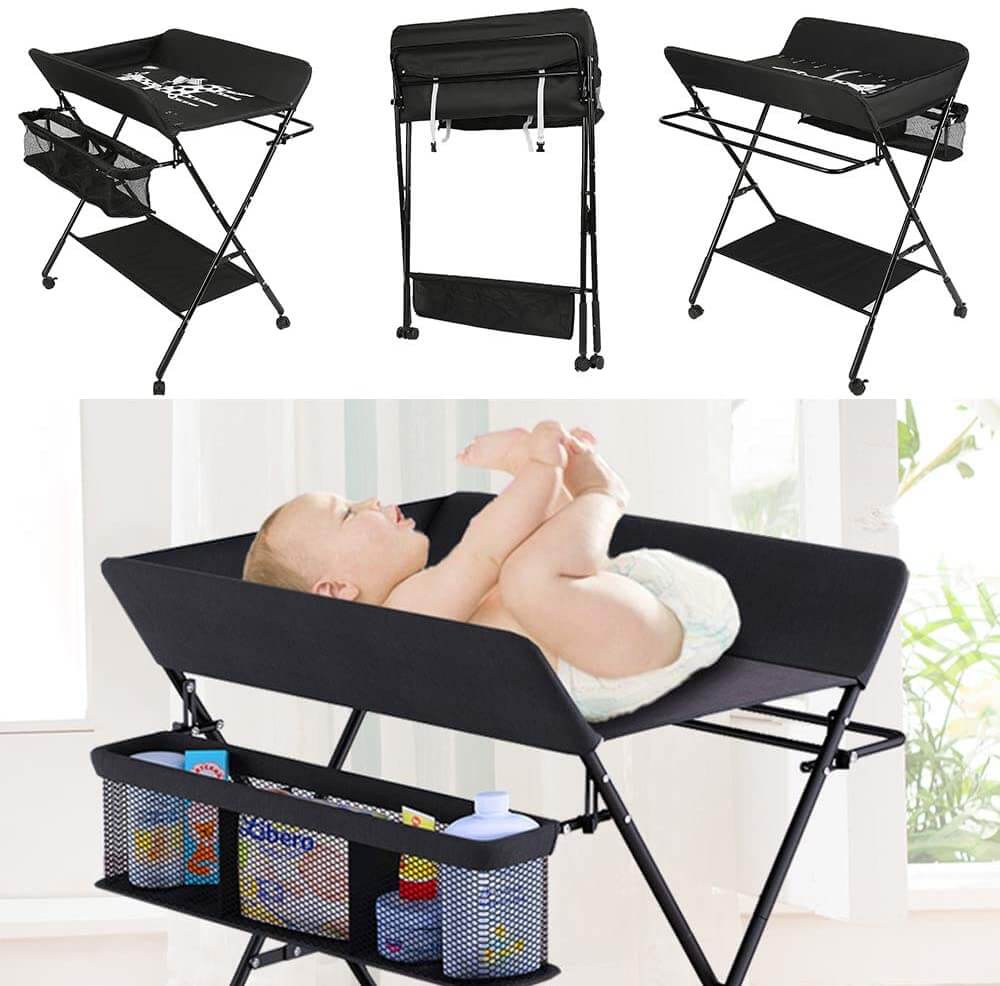 Baby changing station Foldable Nappy Table - Image 2