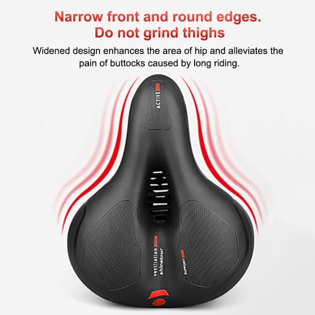 Bike Saddle Bike Seat Soft Thickened Mountain Bike Bicycle Seat - Image 5