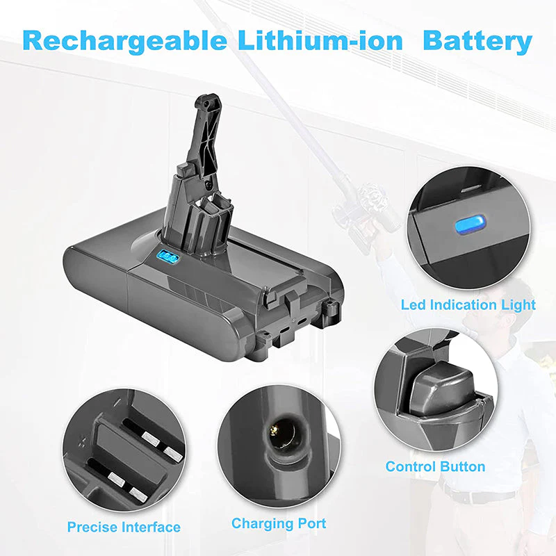 Dyson V8 Battery 3.5AH Replacement - Image 6
