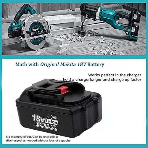 Replacement Makita Battery Charger 18V With Battery - Image 3