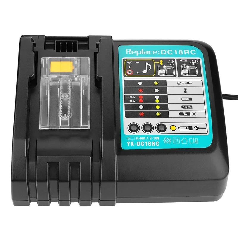 Replacement Makita Battery Charger 18V With Battery - Image 6