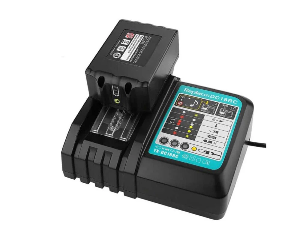 Replacement Makita Battery Charger 18V With Battery - Image 7