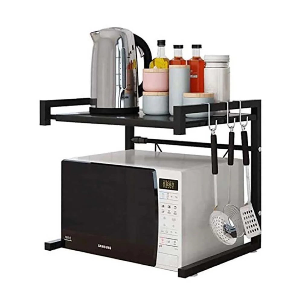 Microwave Oven Rack Stand Storage Cabinet Organizer