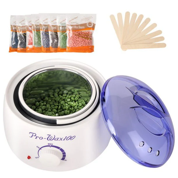 Wax Machine Wax Warmer Kit Hair Remover with Wax Beans - Image 3