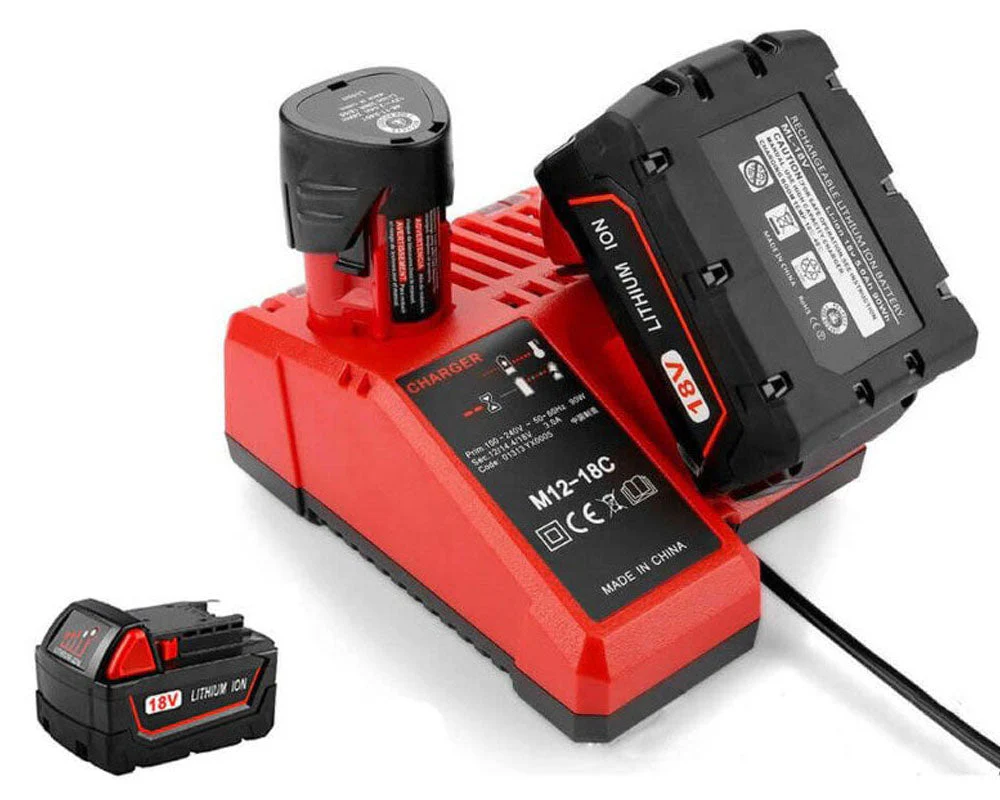 Aftermarket Milwaukee Charger And Battery - Image 5