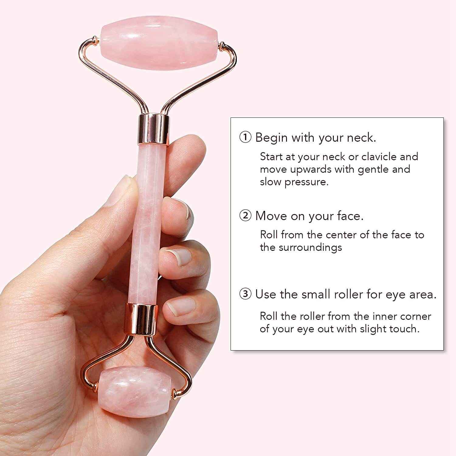 Face Massager Jade Roller Face Roller - Image 3