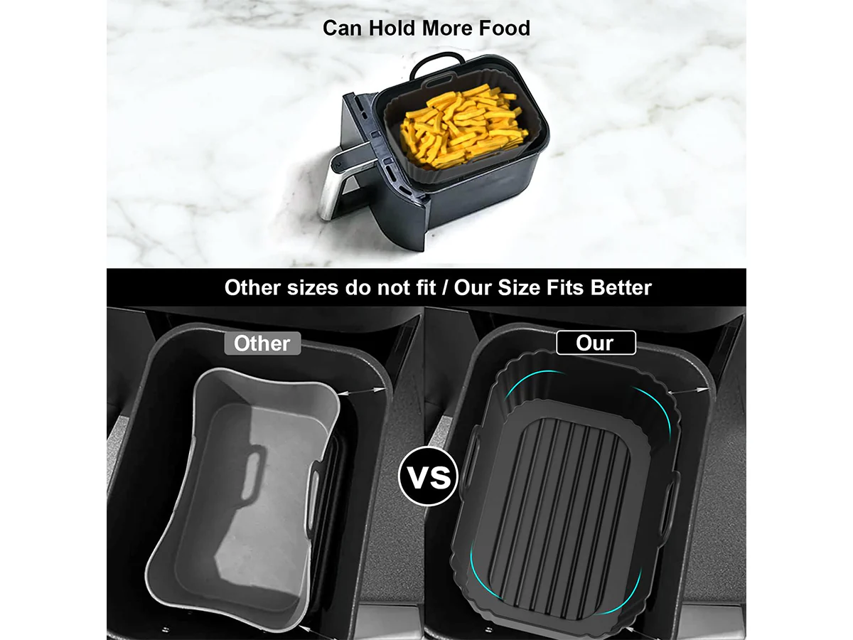 Silicone Air Fryer Liners Reusable - Image 5