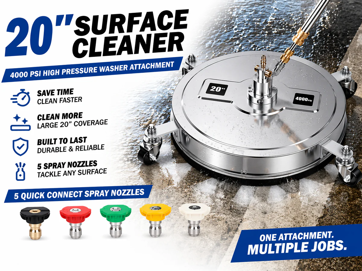 20" Pressure Washer Surface Cleaner - Image 2