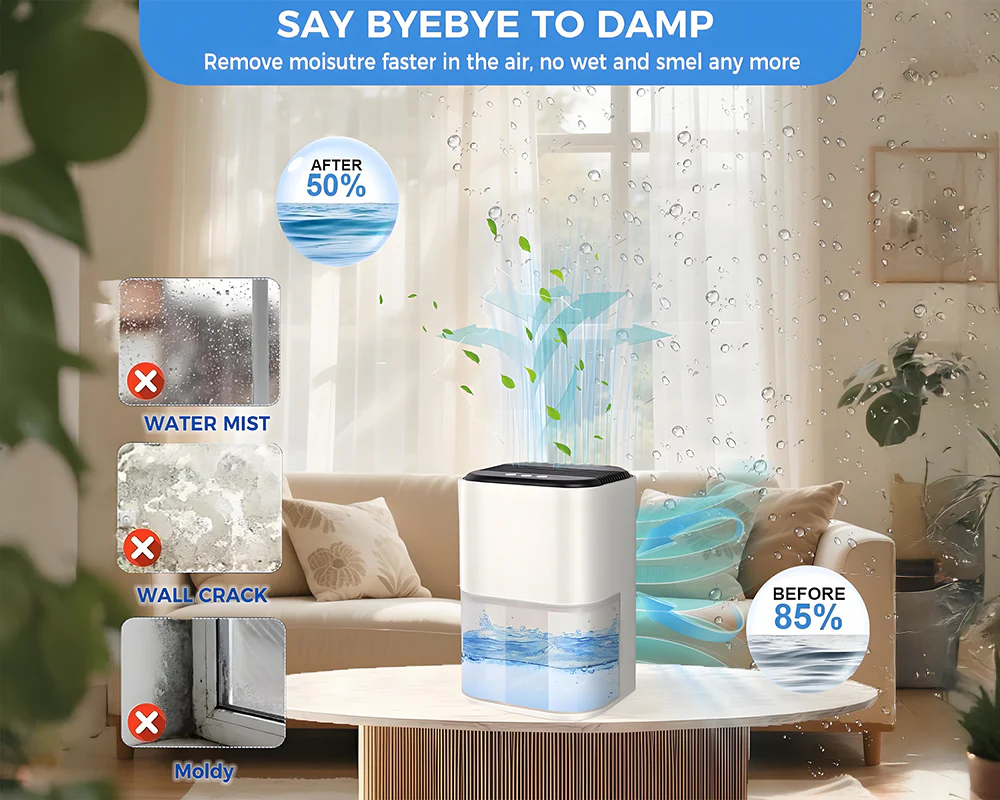Portable Dehumidifier 2000ml - Image 3