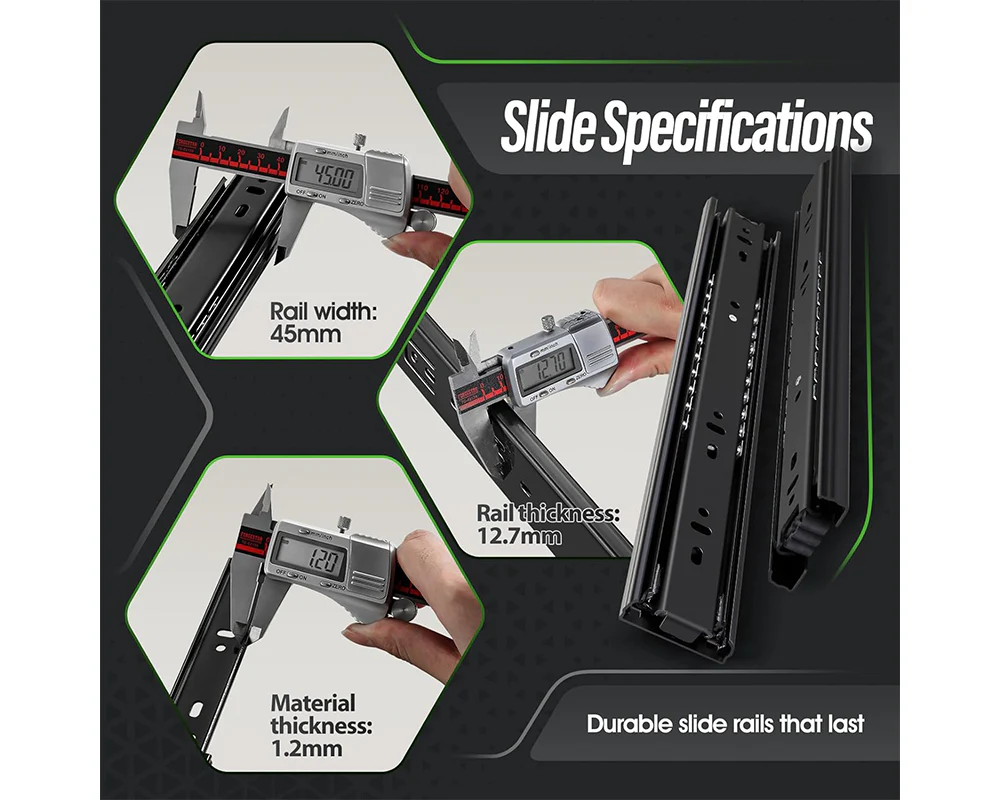 Drawer Slides Runner 20 Inch - Image 9