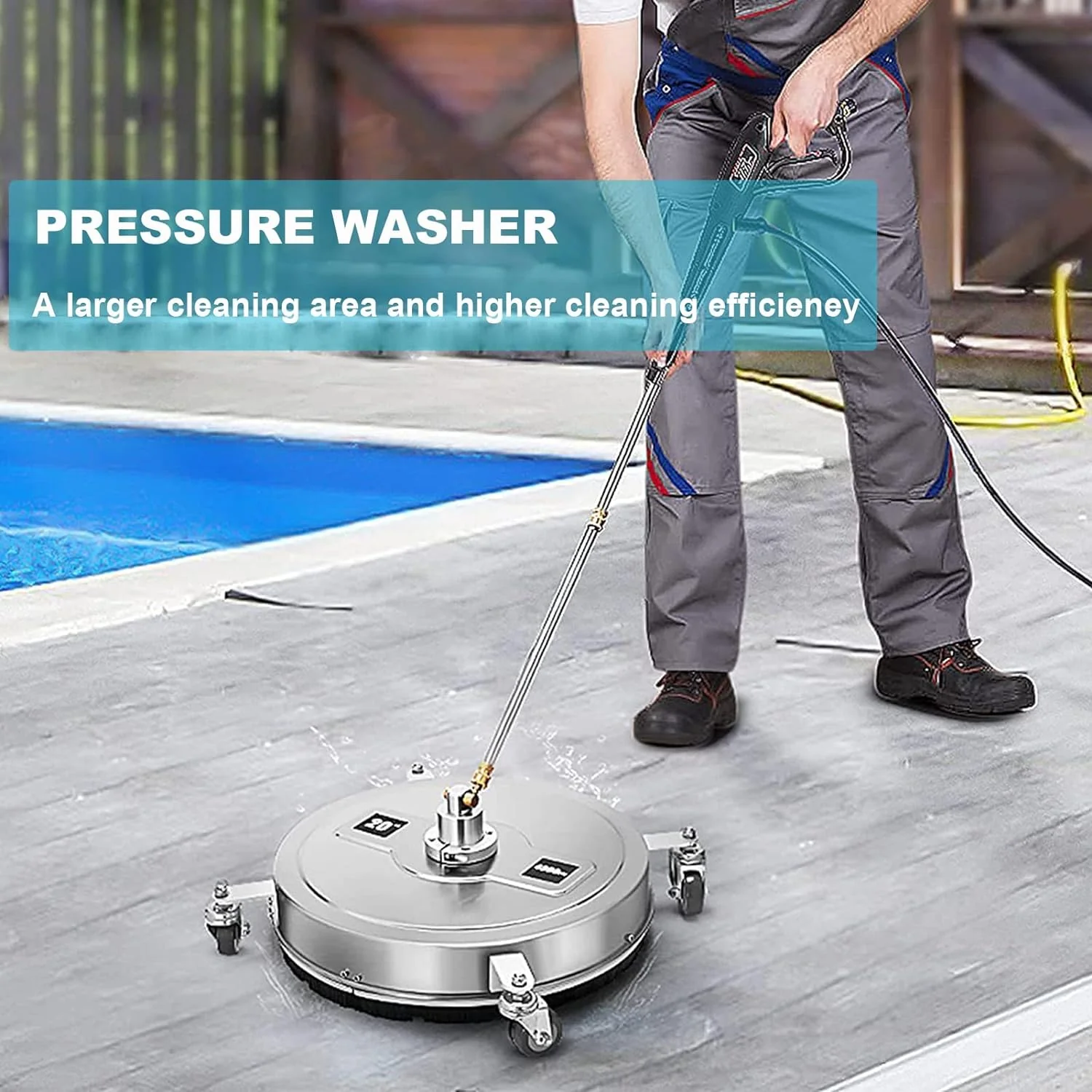 Pressure Washer Surface Cleaner 20 Inch - Image 3