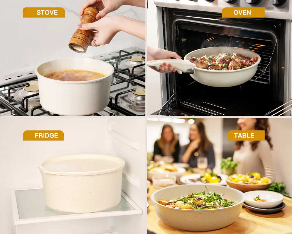 Cookware Sets Frying Cast Iron Pans Cast - Image 4
