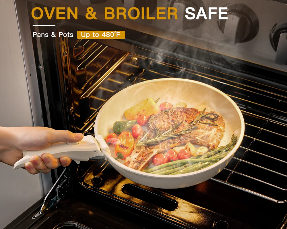 Cookware Sets Frying Cast Iron Pans Cast - Image 5