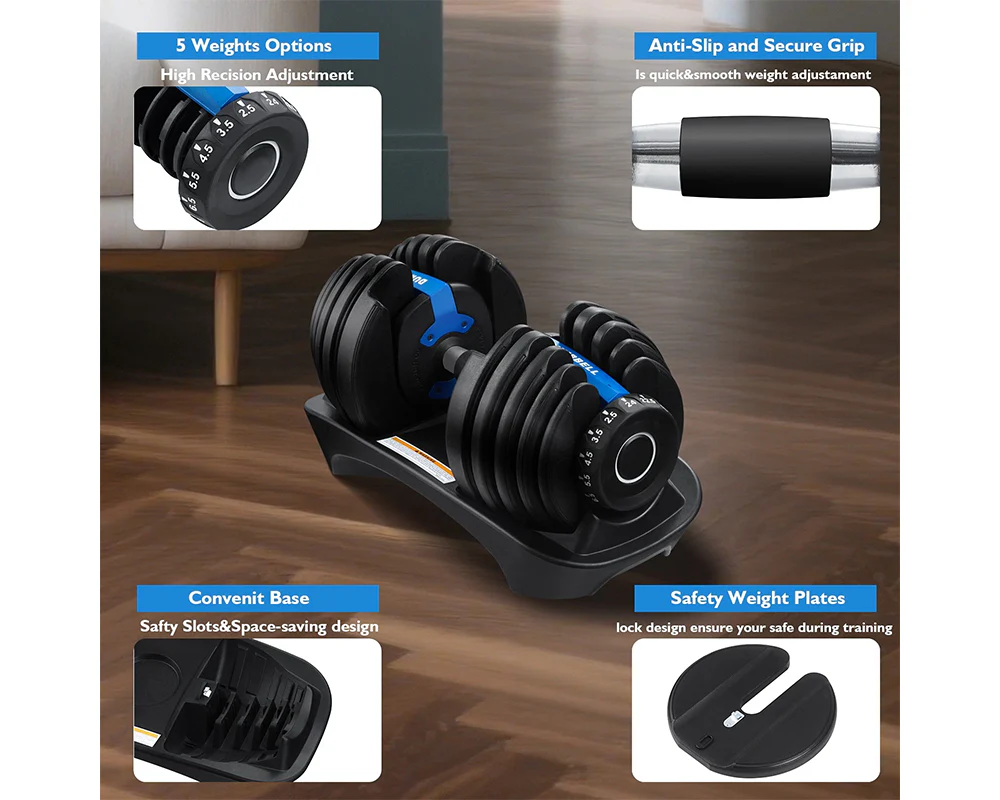 Adjustable dumbbells 24Kg - Image 4