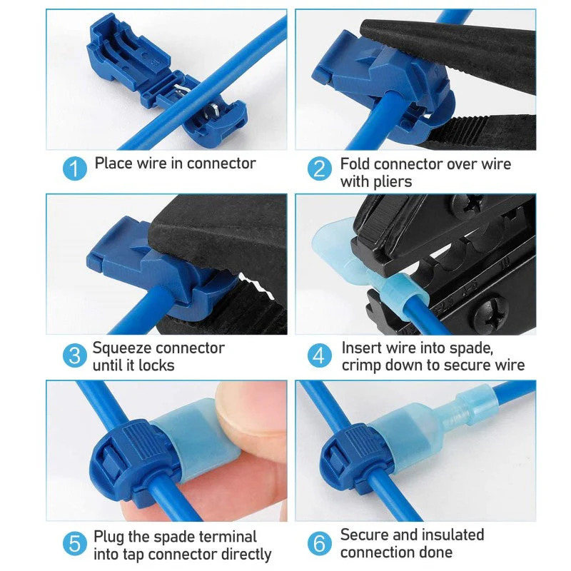 240Pc Waterproof Auto Car Electrical Wire Connector Terminal Plug Set - Image 3