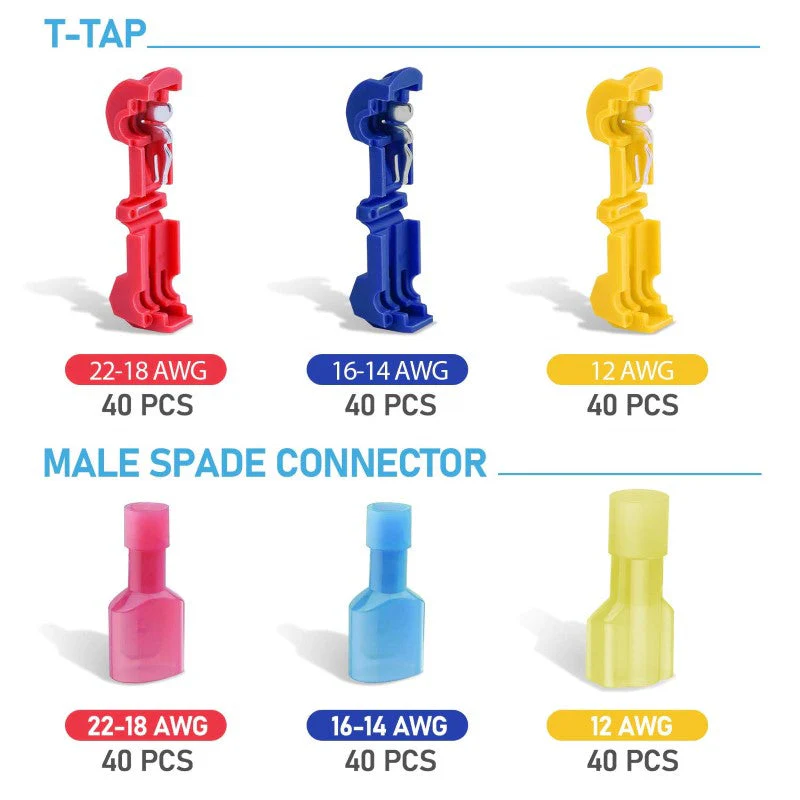 240Pc Waterproof Auto Car Electrical Wire Connector Terminal Plug Set - Image 6