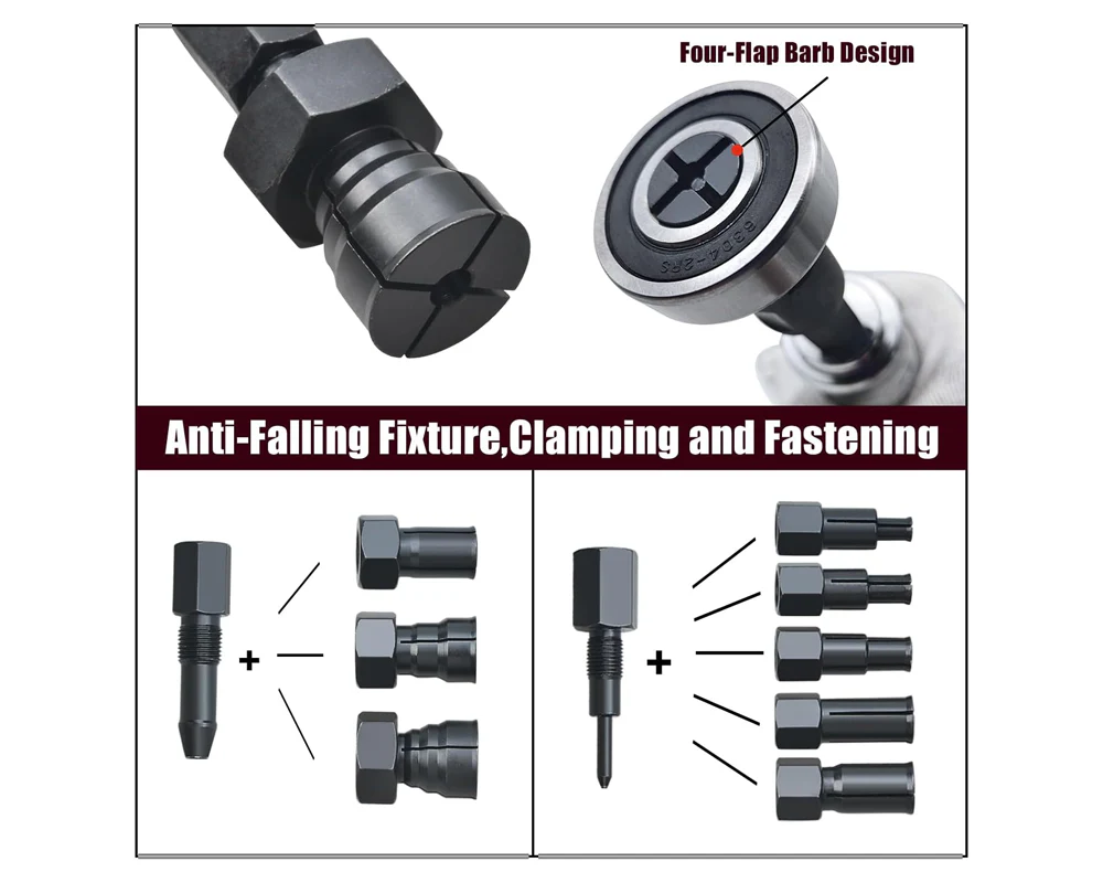12PCS Blind Bearing Slide Hammer Tool Kit - Image 4