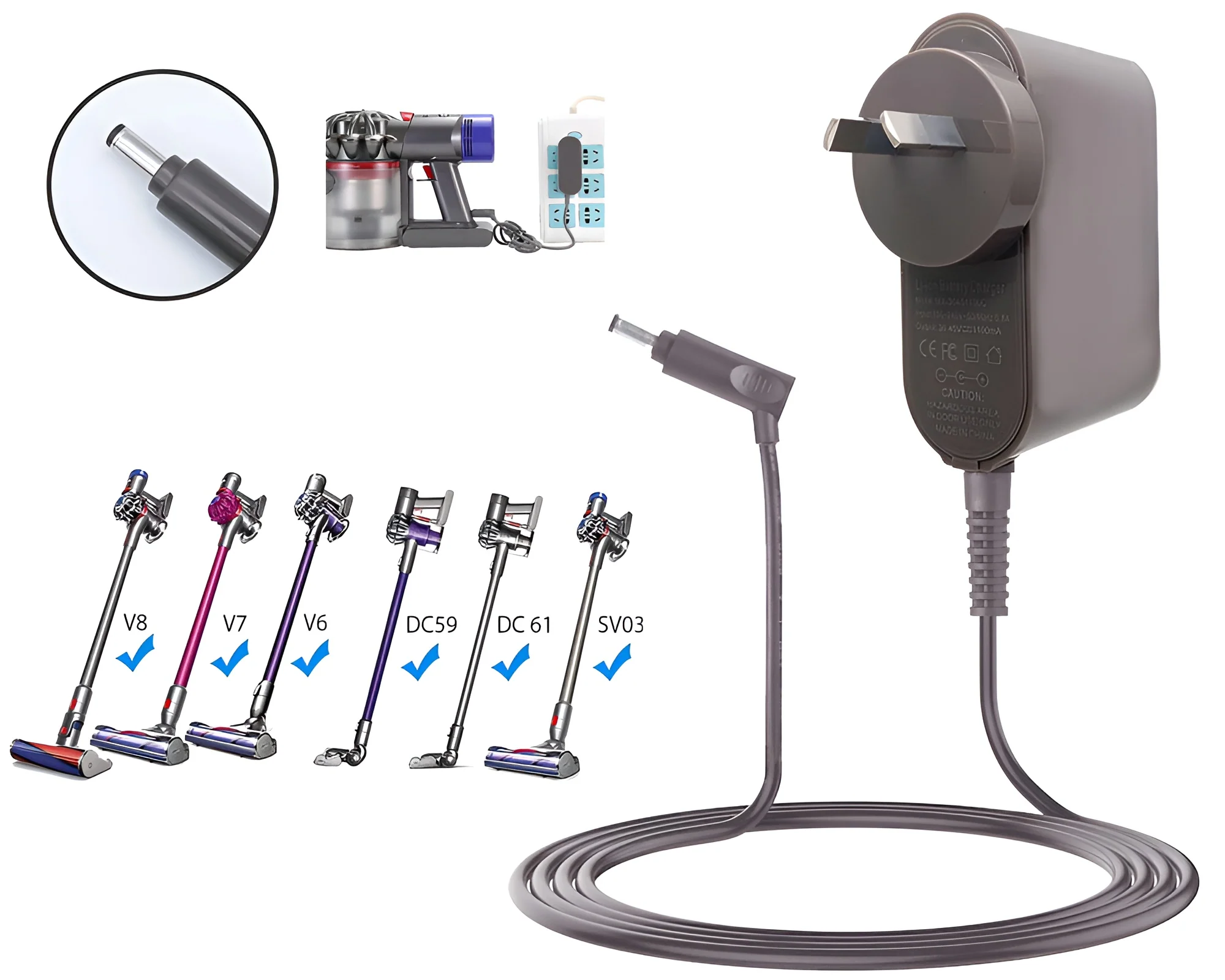 Dyson V6 V7 V8 Charger Replacement - Image 2