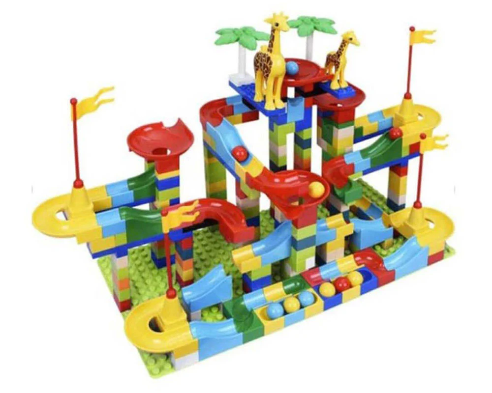 Marble Run Construction Track Set 265 PCS - Image 2
