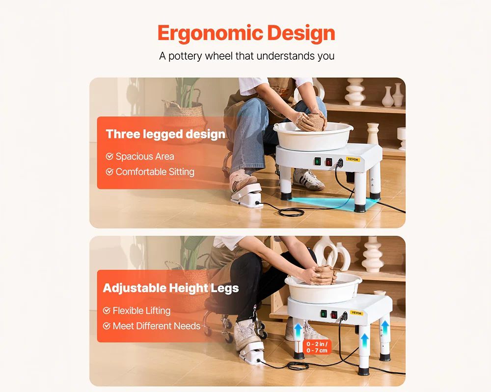 Electric Pottery Wheel Machine - Image 9