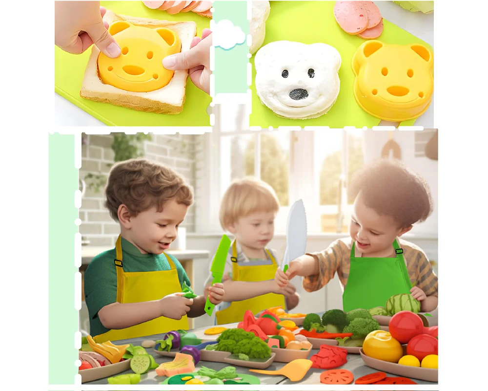 28-Piece Kids Safe Knife Set for Montessori Kitchen Tools - Image 8